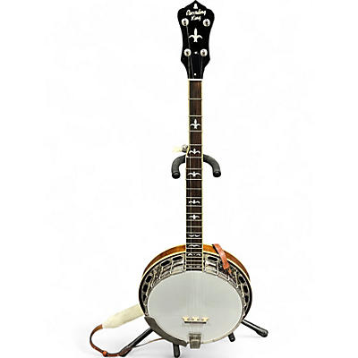 Used Recording King RKR36BR Natural Banjo