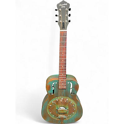 Used Recording King RM-997 Resonator Patina Acoustic Guitar