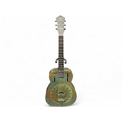 Recording King Used Recording King RM-997-VG Swamp Dog Metal Resonator Guitar