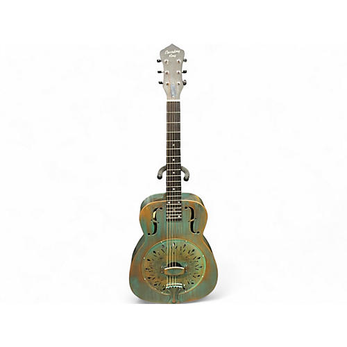 Recording King Used Recording King RM-997-VG Swamp Dog Metal Resonator Guitar Swamp Dog Metal