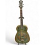 Used Recording King RM-997-VG Swamp Dog Vintage Green Resonator Guitar Vintage Green