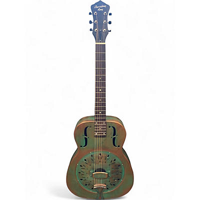 Used Recording King RM-997-VG Vintage Green Resonator Guitar