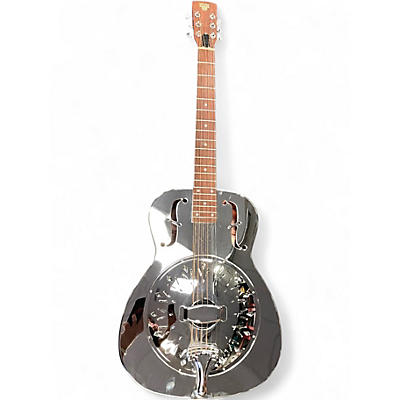 Used Recording King RM-998-D Chrome Resonator Guitar