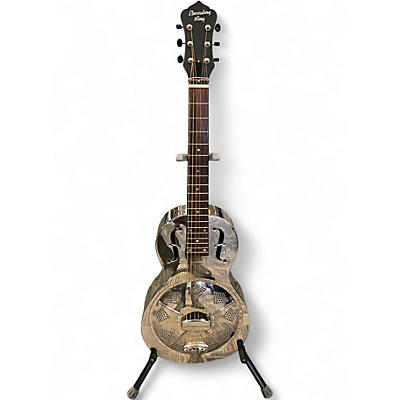 Used Recording King RM993 Chrome Resonator Guitar