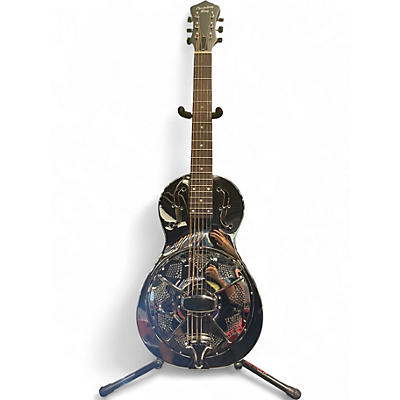 Used Recording King RM993 Nickel Plated Resonator Guitar