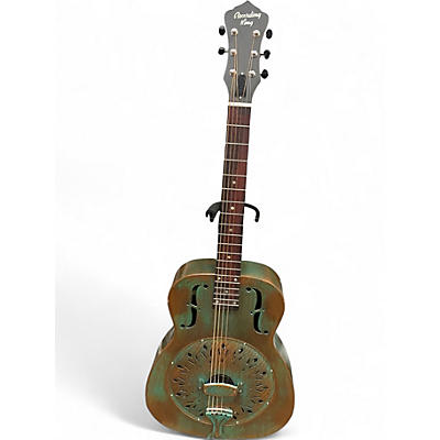 Used Recording King RM997 WEATHERED BRASS Acoustic Guitar