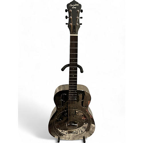 Recording King Used Recording King RM997H Chrome Silver Resonator Guitar Chrome Silver