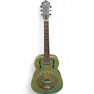 Used Recording King RN 997 VG SWAMP GREEN Acoustic Guitar