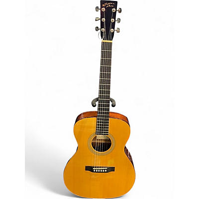 Used Recording King RO-06 Brown Acoustic Electric Guitar