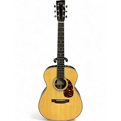 Used Recording King RO328 Natural Acoustic Electric Guitar