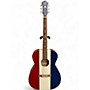 Used Recording King ROA9RWB Red White and Blue Acoustic Guitar Red White and Blue