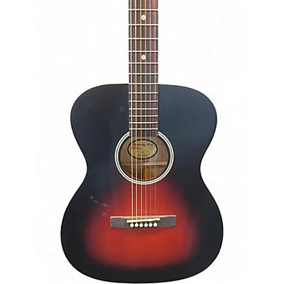 Used Recording King ROH-05 Dirty Thirties 2 Tone Sunburst Acoustic Guitar