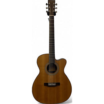 Recording King Used Recording King ROM-06-CFE4 Natural Acoustic Guitar