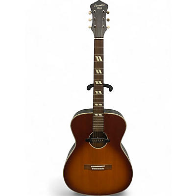 Recording King Used Recording King ROS-7-E Tobacco Sunburst Acoustic Electric Guitar