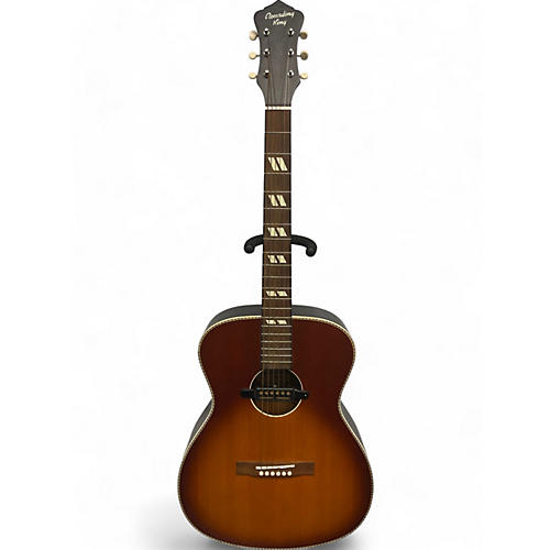 Recording King Used Recording King ROS-7-E Tobacco Sunburst Acoustic Electric Guitar Tobacco Sunburst