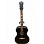 Used Recording King ROS 7MBK BLACK Acoustic Guitar BLACK