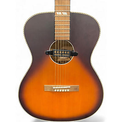 Used Recording King ROS7 Tobacco Sunburst Acoustic Electric Guitar