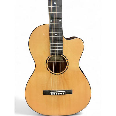 Used Recording King RPG6CFE5 Natural Acoustic Electric Guitar