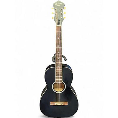 Used Recording King RPH-03 DIRTY 30'S Black Acoustic Guitar
