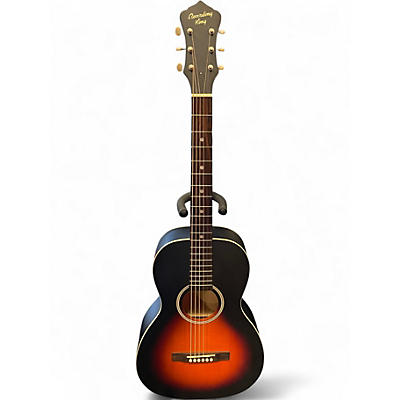 Used Recording King RPH-05 Dirty Thirties Satin Sunburst Acoustic Guitar