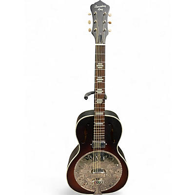 Used Recording King RPH-05 Dirty Thirties Vintage Sunburst Acoustic Guitar