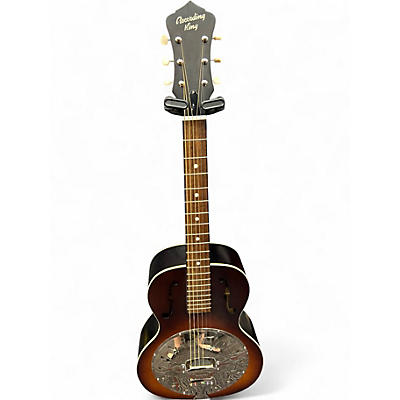 Used Recording King RPH-R1 Brown Burst Resonator Guitar