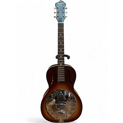 Used Recording King RPH-R1 Tobacco Sunburst Resonator Guitar