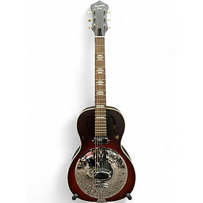 Used Recording King RPH-R2-E Dirty 30s Brown Sunburst Acoustic Guitar