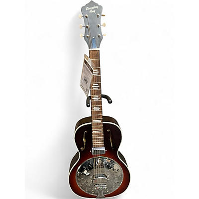 Used Recording King RPH-R2-E Dirty 30s Minnie Bucker Resonator Anaconda Burst Acoustic Electric Guitar