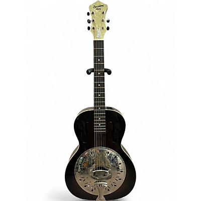 Used Recording King RPH05 Dirty Thirties DARK BROWN BURST Acoustic Guitar