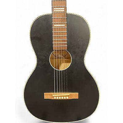 Used Recording King RPS-7-E-MBK Black Acoustic Guitar
