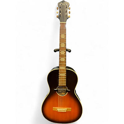 Used Recording King RPS-7-E-TS 2 Color Sunburst Acoustic Electric Guitar