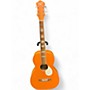Used Recording King RPS-7-MOR Orange Acoustic Guitar Orange