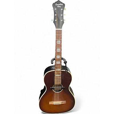 Used Recording King RPS-7-e Tobacco Sunburst Acoustic Electric Guitar