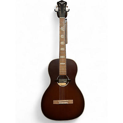 Used Recording King RPS7EBRB 2 Color Sunburst Acoustic Electric Guitar