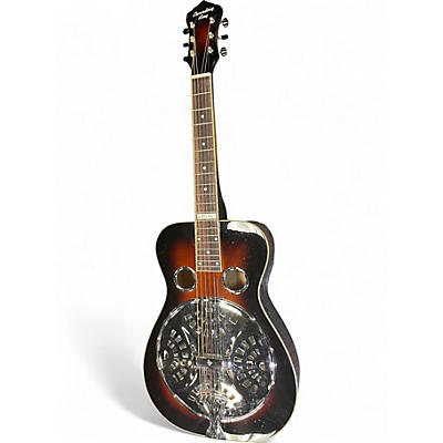 Used Recording King RR-75PLSN 2 Tone Sunburst Acoustic Guitar