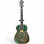 Used Recording King RR-997 VG Distressed Vintage Green Resonator Guitar Distressed Vintage Green
