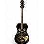 Used Recording King RR36 Black Resonator Guitar Black