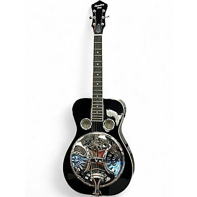 Used Recording King RR36 Maxwell Black Resonator Guitar