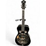 Used Recording King RR36 Maxwell Series Gloss Black Resonator Guitar Gloss Black
