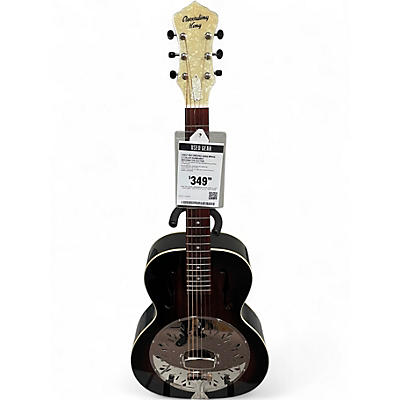 Used Recording King RR41E 2 Color Sunburst Resonator Guitar