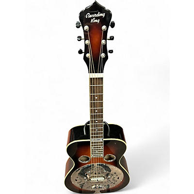 Used Recording King RR75PL Sunburst Resonator Guitar