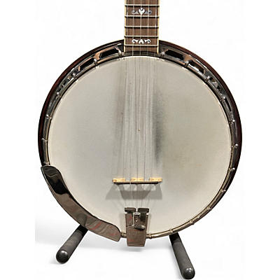 Used Recording King  Rk75 Elite Flying Eagle Antique Natural Banjo