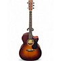 Used Recording King Road King PRO Grand Auditorium Trans Brown Acoustic Electric Guitar Trans Brown