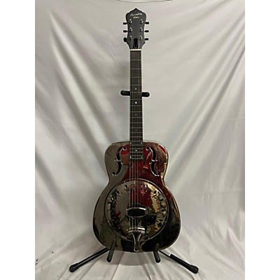 Recording King Used Recording King SO-998-EF Chrome Resonator Guitar