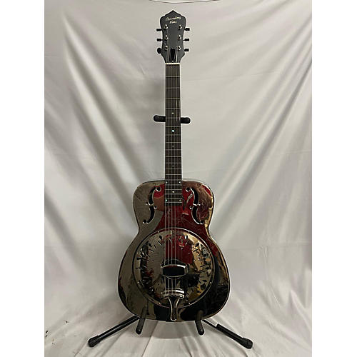 Recording King Used Recording King SO-998-EF Chrome Resonator Guitar Chrome