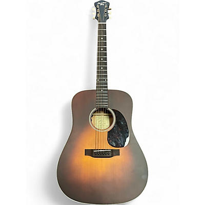 Used Recording King rds 11 fe3 Brown Burst Acoustic Electric Guitar