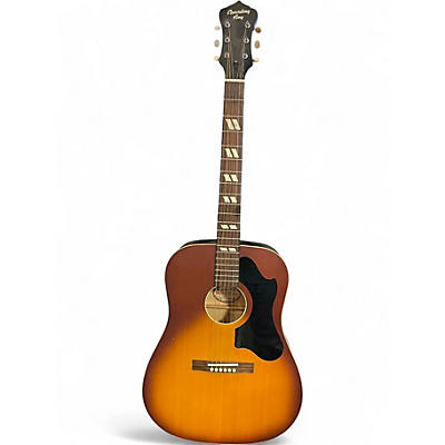 Used Recording King rds7 sunburst Acoustic Guitar