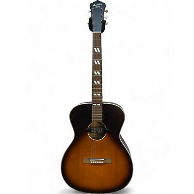 Recording King Used Recording King ros 7 e Tobacco Sunburst Acoustic Electric Guitar