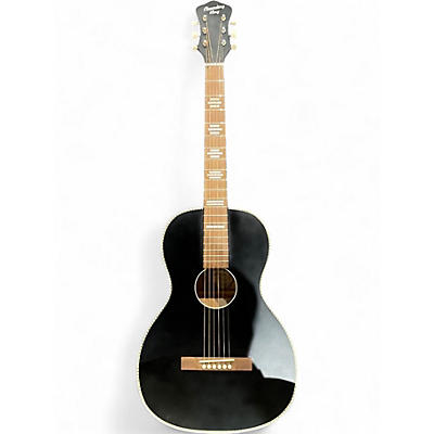 Used Recording King rps-7-mbk black Acoustic Electric Guitar